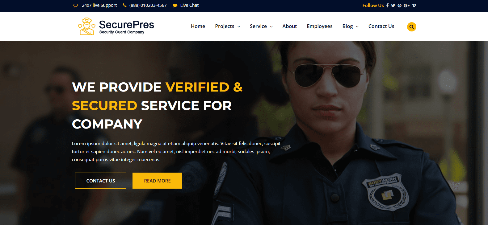 SecurePres project preview