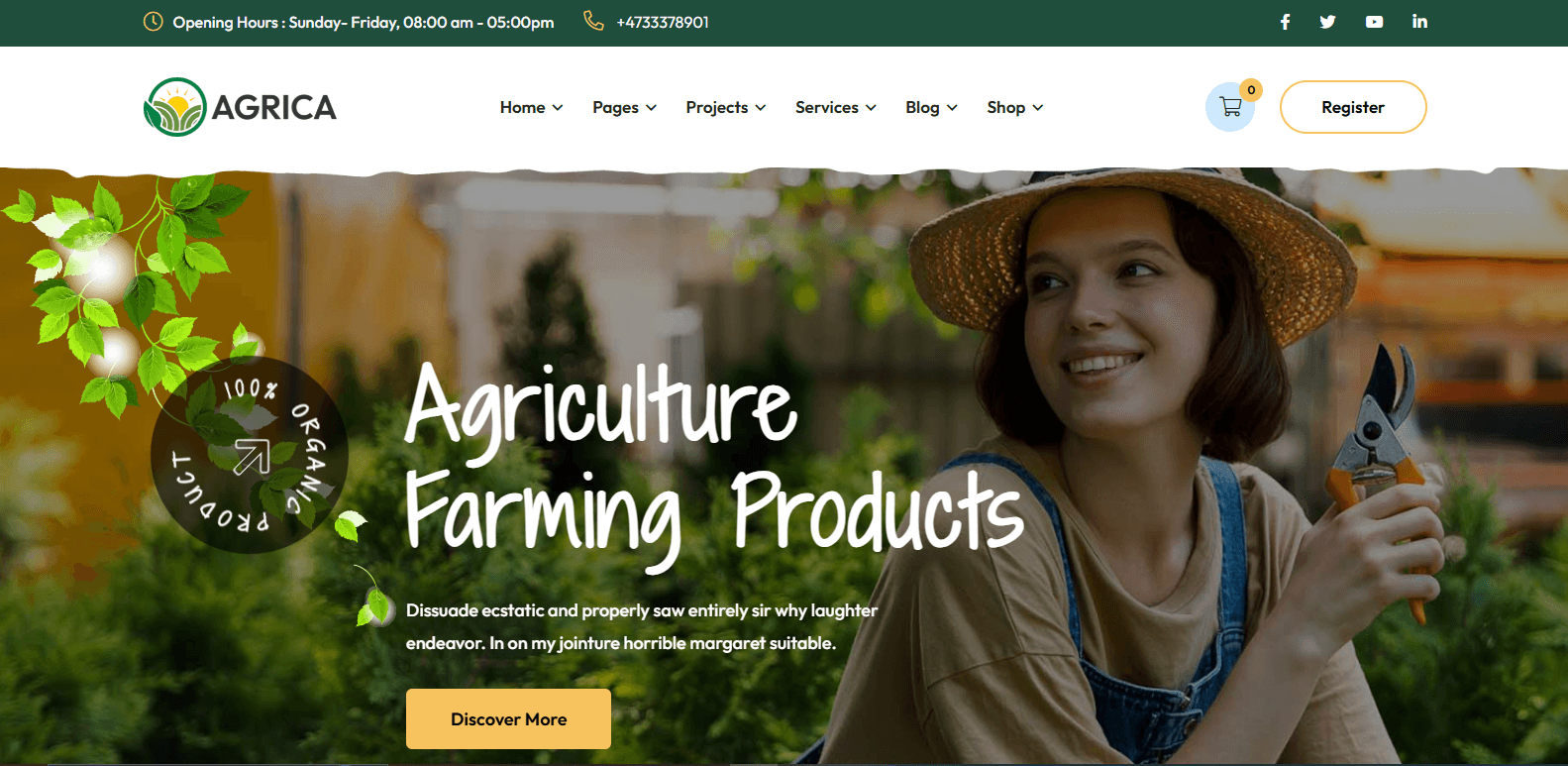 AGRICA project preview