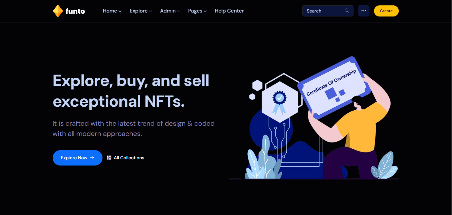 Funto project preview