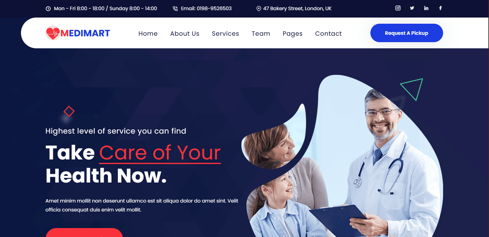 Medimart project preview