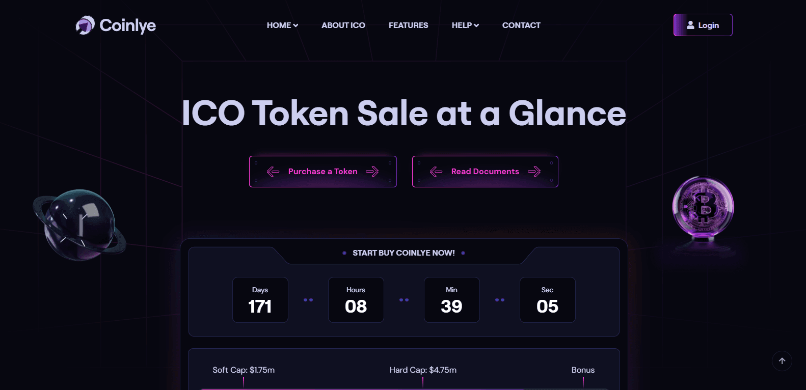 Coinlyo project preview